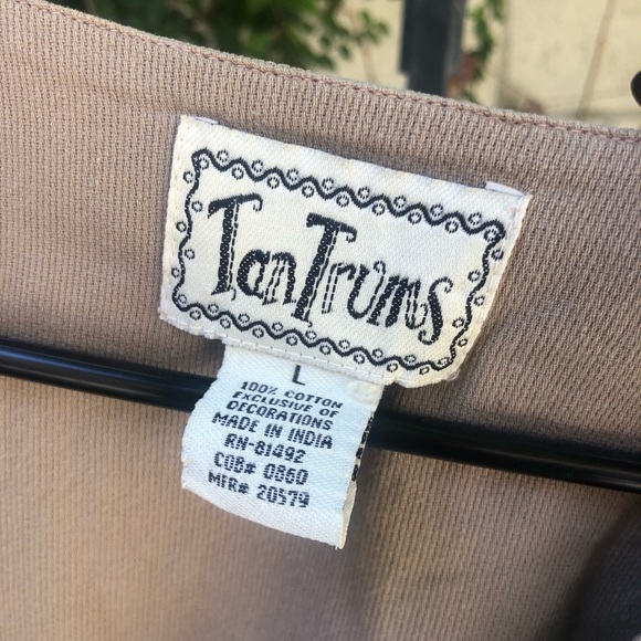 Vintage Tantrums Embroidered Floral Dress Size Large - Picture 2 of 6